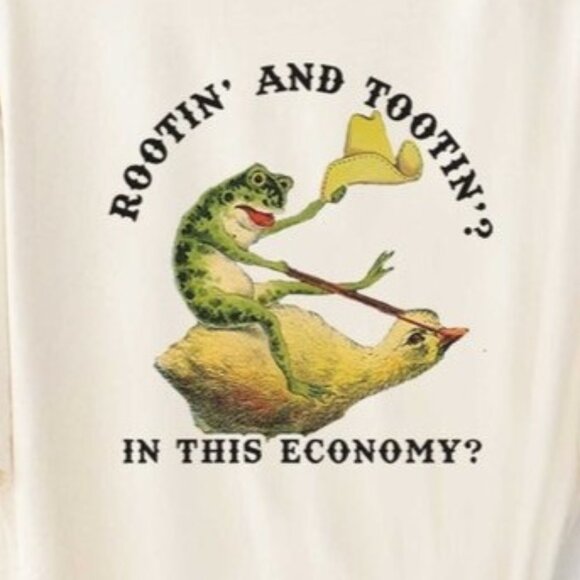 Funny Gift Idea For Her of Him T-shirt, Funny Frog Tee - Picture 2 of 4